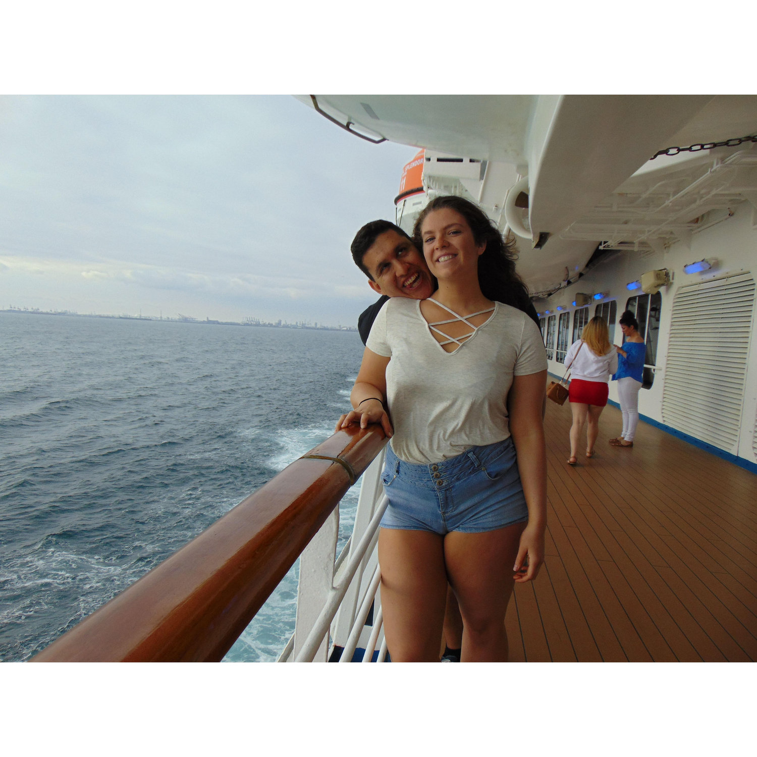 Our first cruise together in 2018 through Mexico Riviera