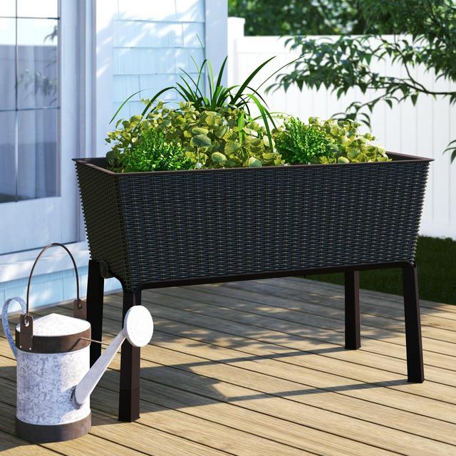 3.5 ft x 1.5 ft Plastic Raised Garden