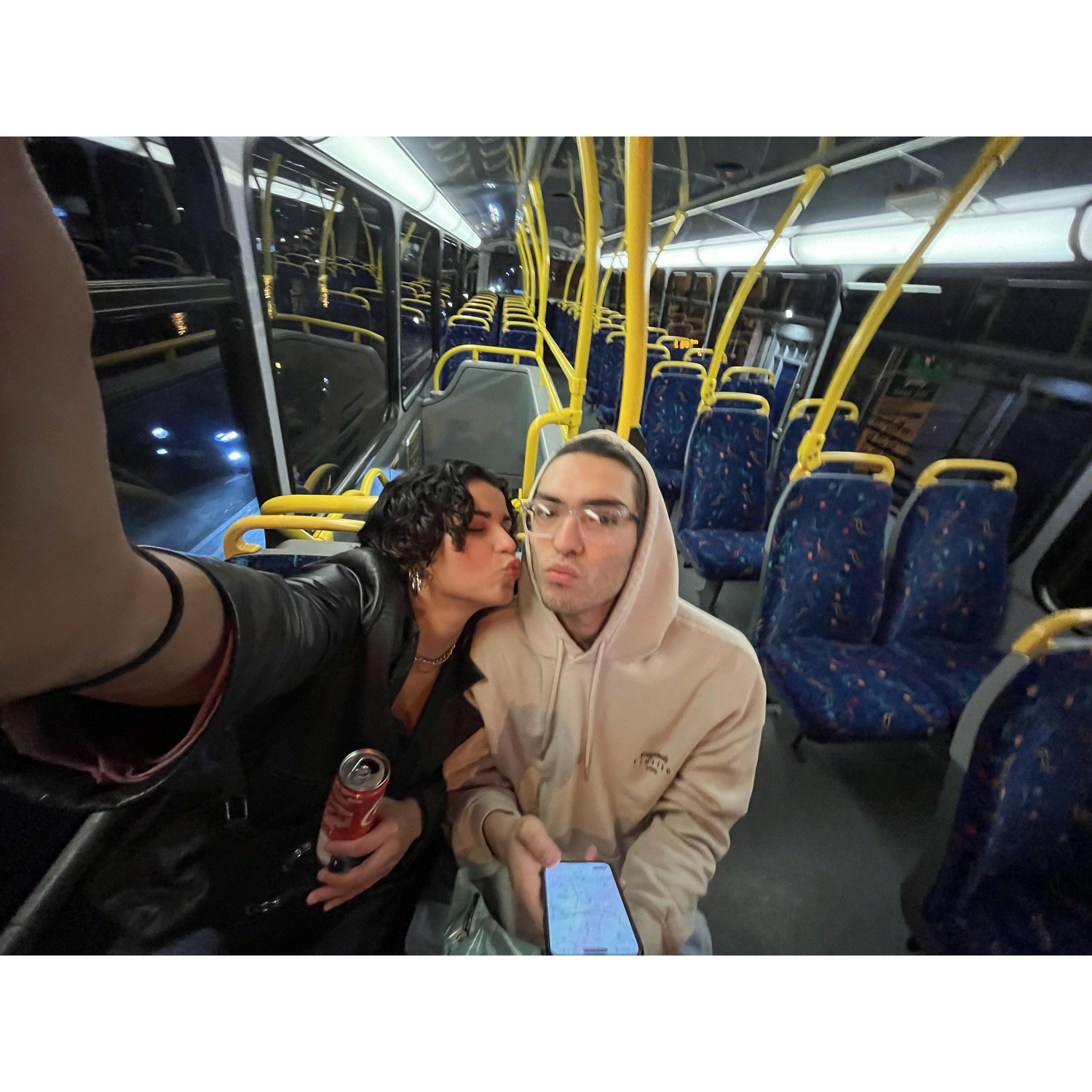 En el autobus en Irlanda