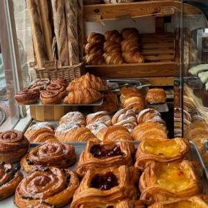 A trip to the bakery from you