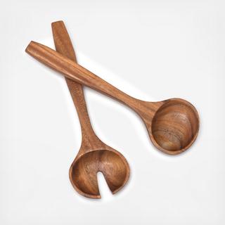 Acacia Salad Servers