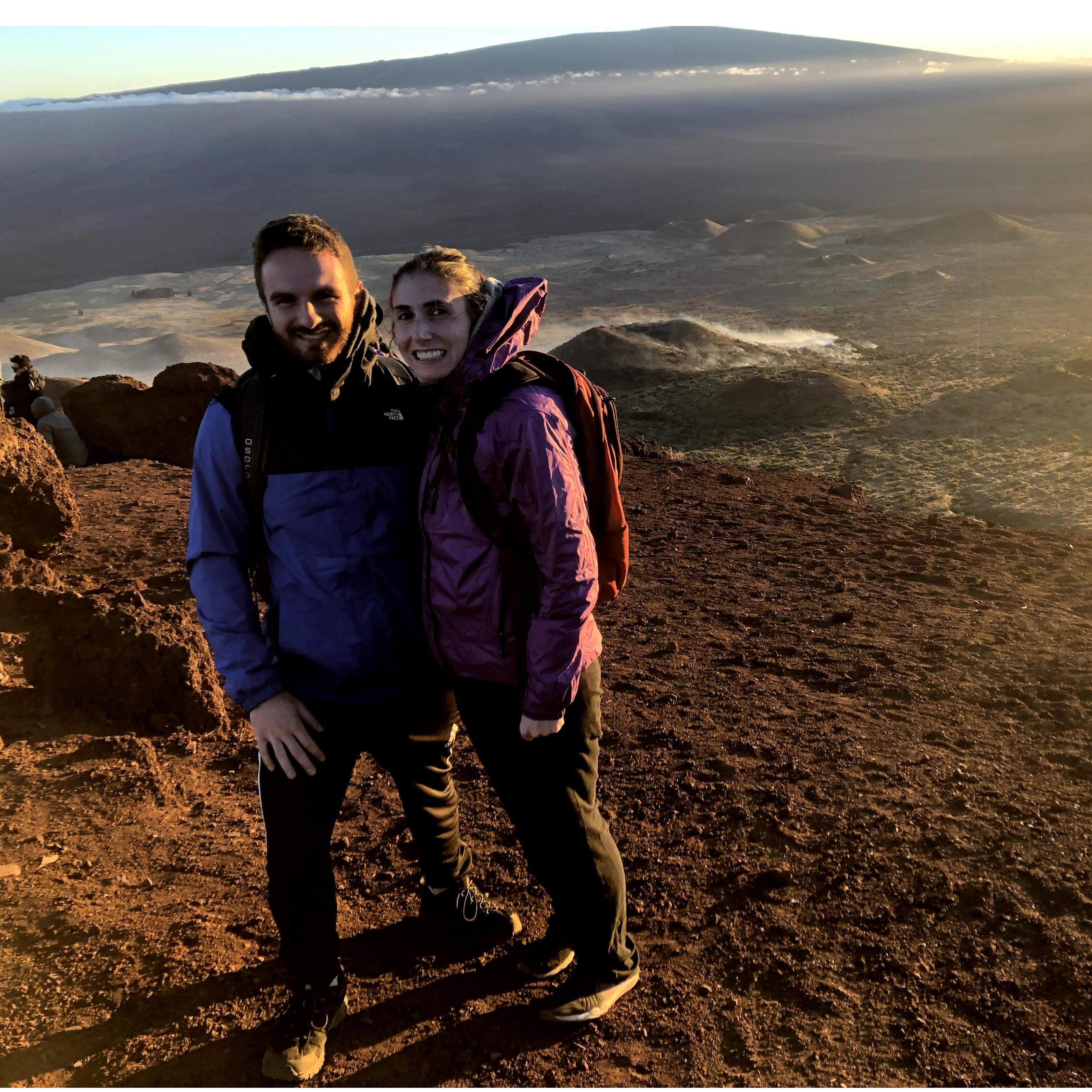 Atop a Hawaiian Volcano