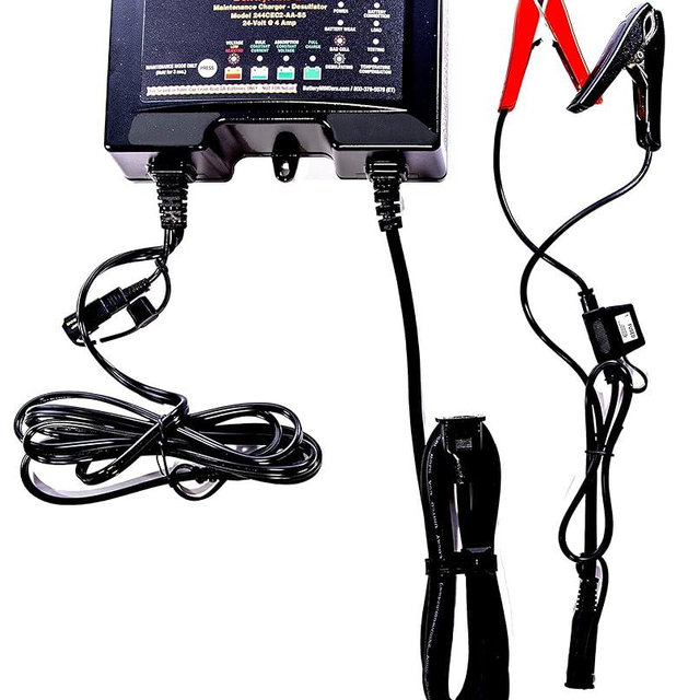 BatteryMINDer 128CEC2-AA-S5: 12 Volt-8 Amp Concorde Aviation Battery Charger, Battery Maintainer, and Battery Desulfator
