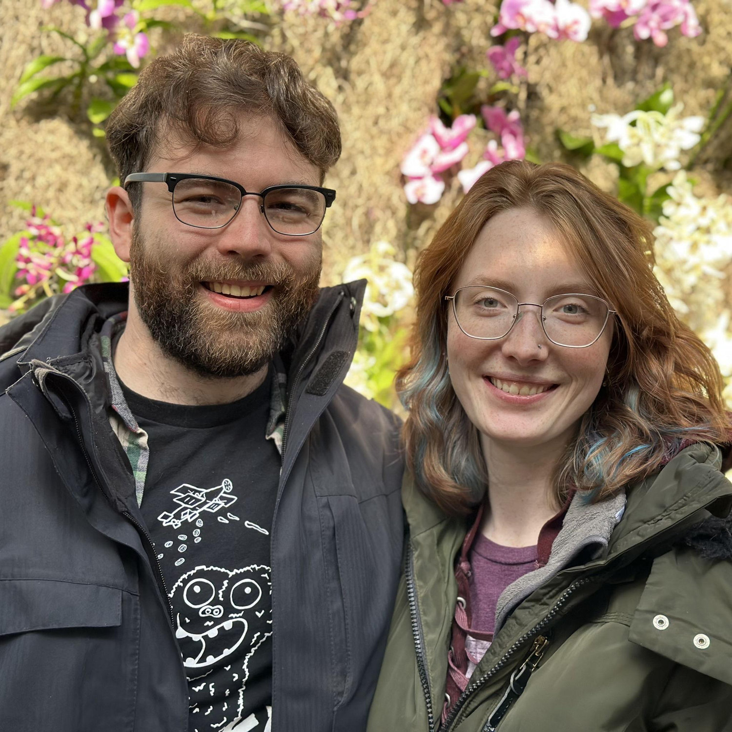 New England Botanical Gardens for their Orchid exhibition! (Photo credit: JT and Sam)