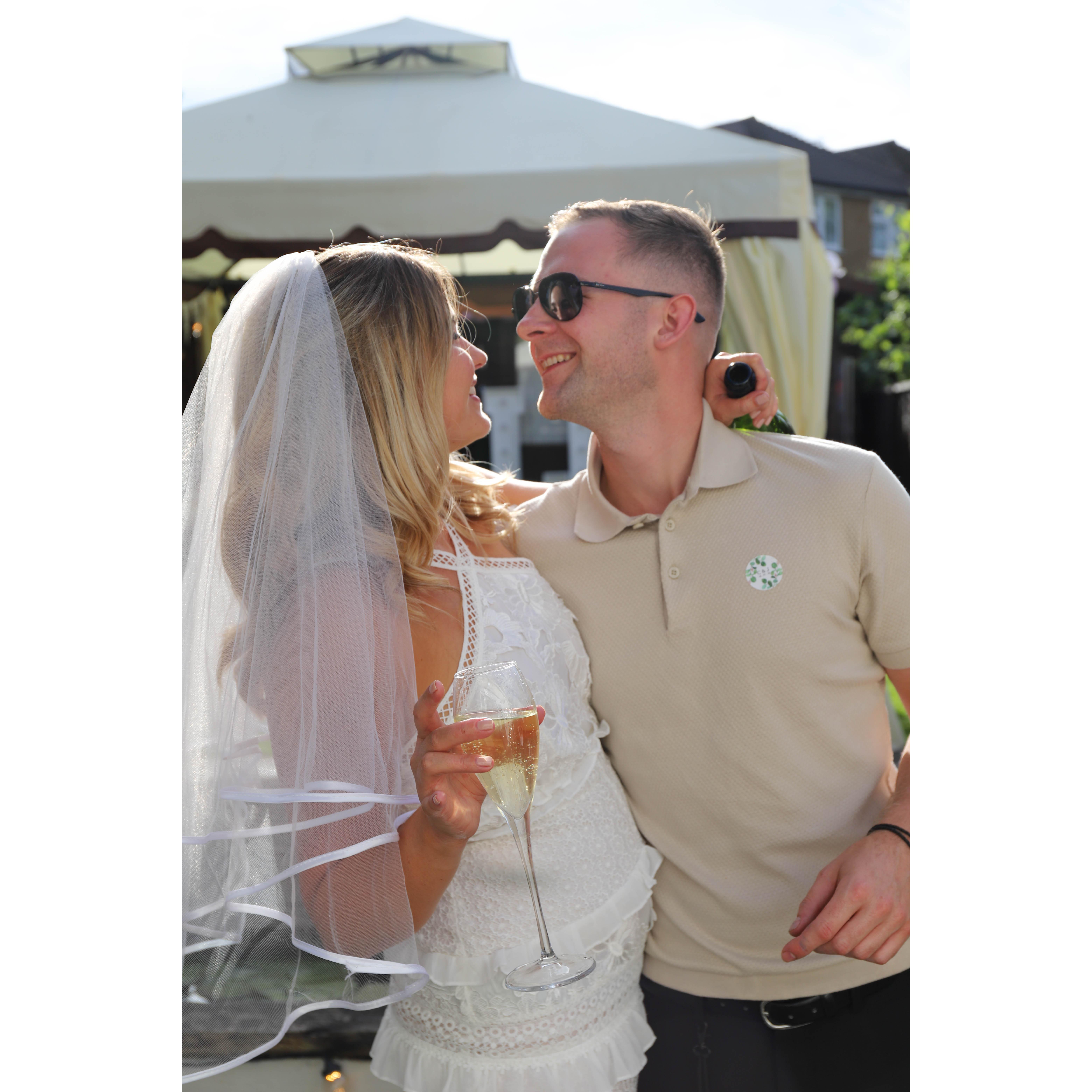Celebrating our "Would have been" wedding day. - 2020