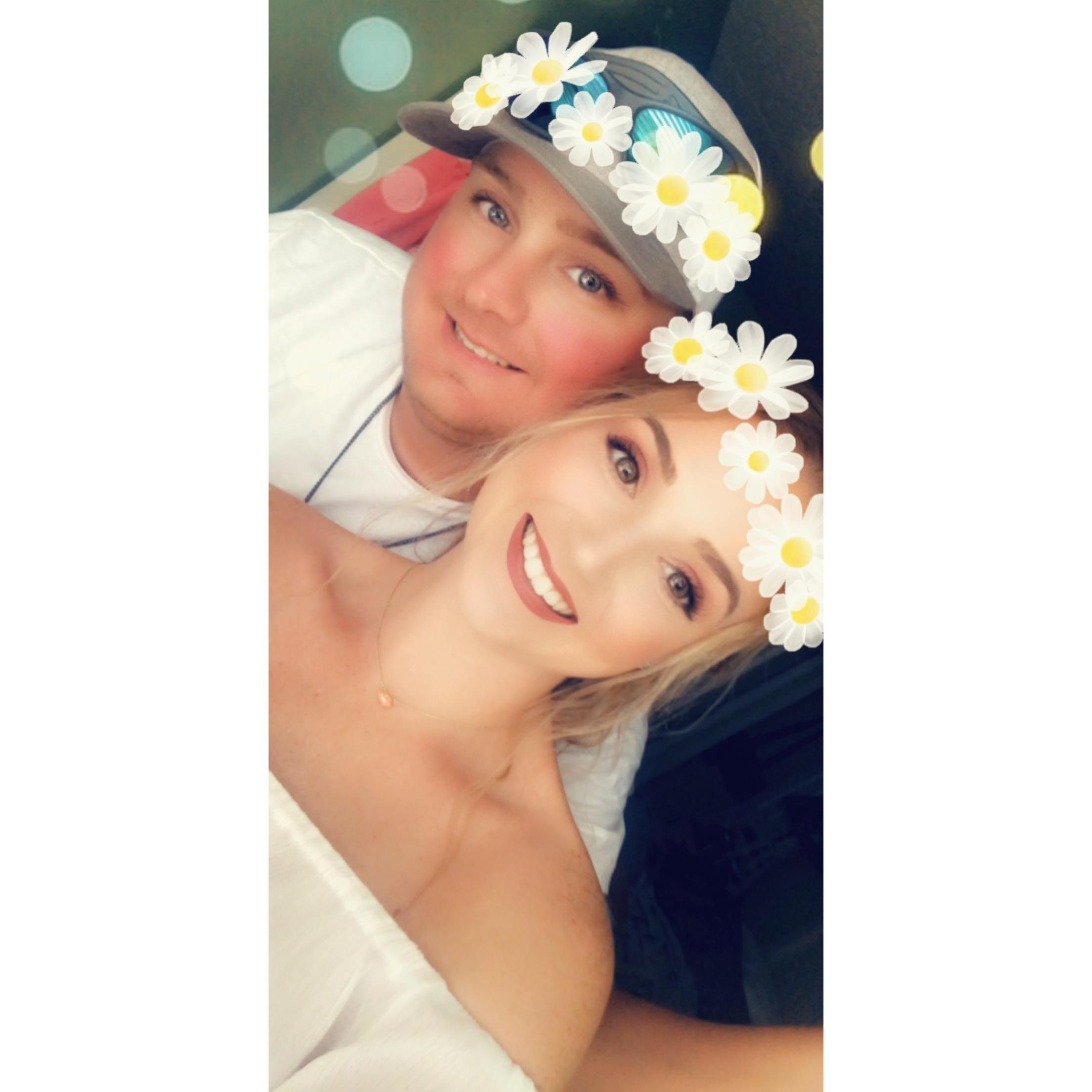 Our second beach trip with his family❤️