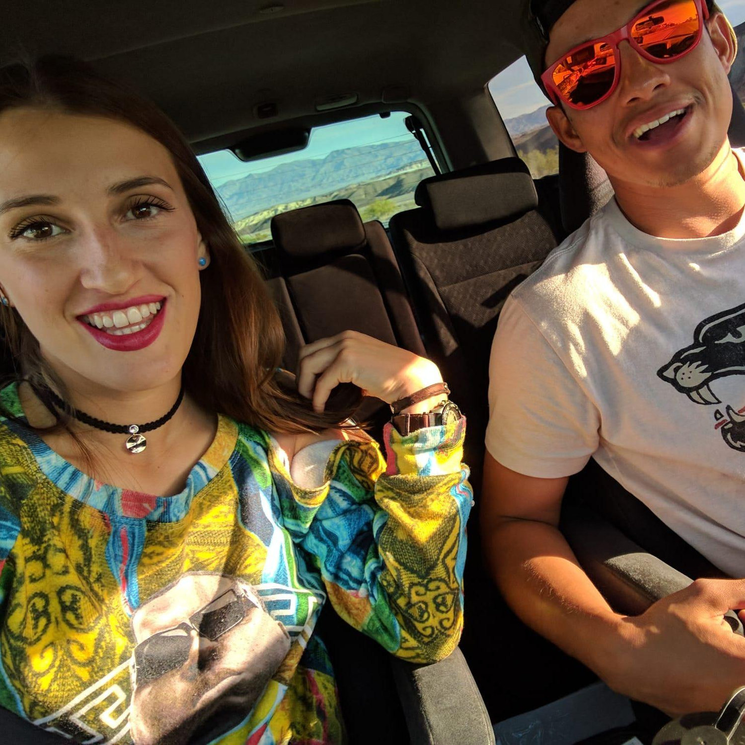 A throwback to one of our first dates doing Archery in Las Vegas.