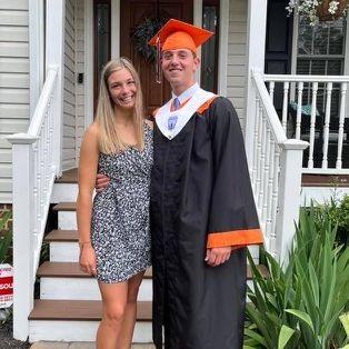 Colin's HS graduation (5/23/22 - notice the date!)