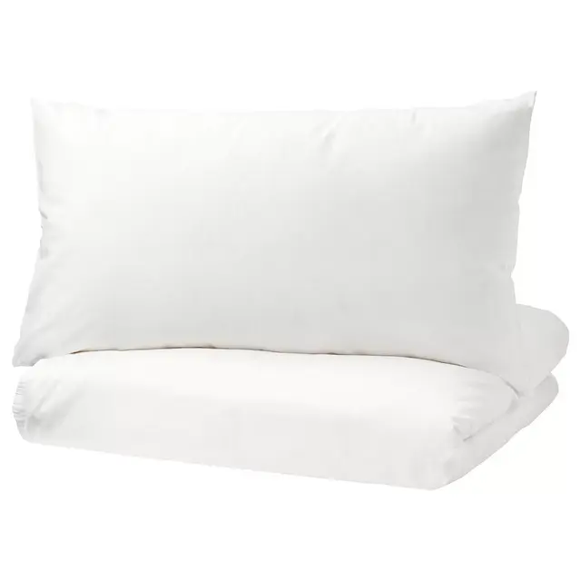 ÄNGSLILJADuvet cover and pillowcase(s), whiteKing