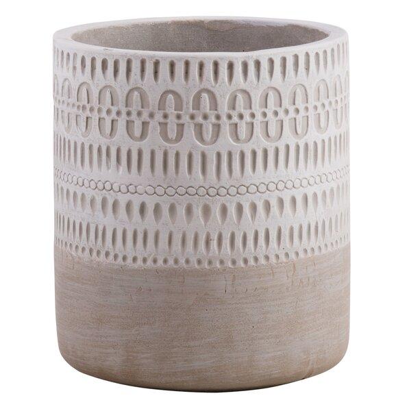 Etched Design Utensil Crock