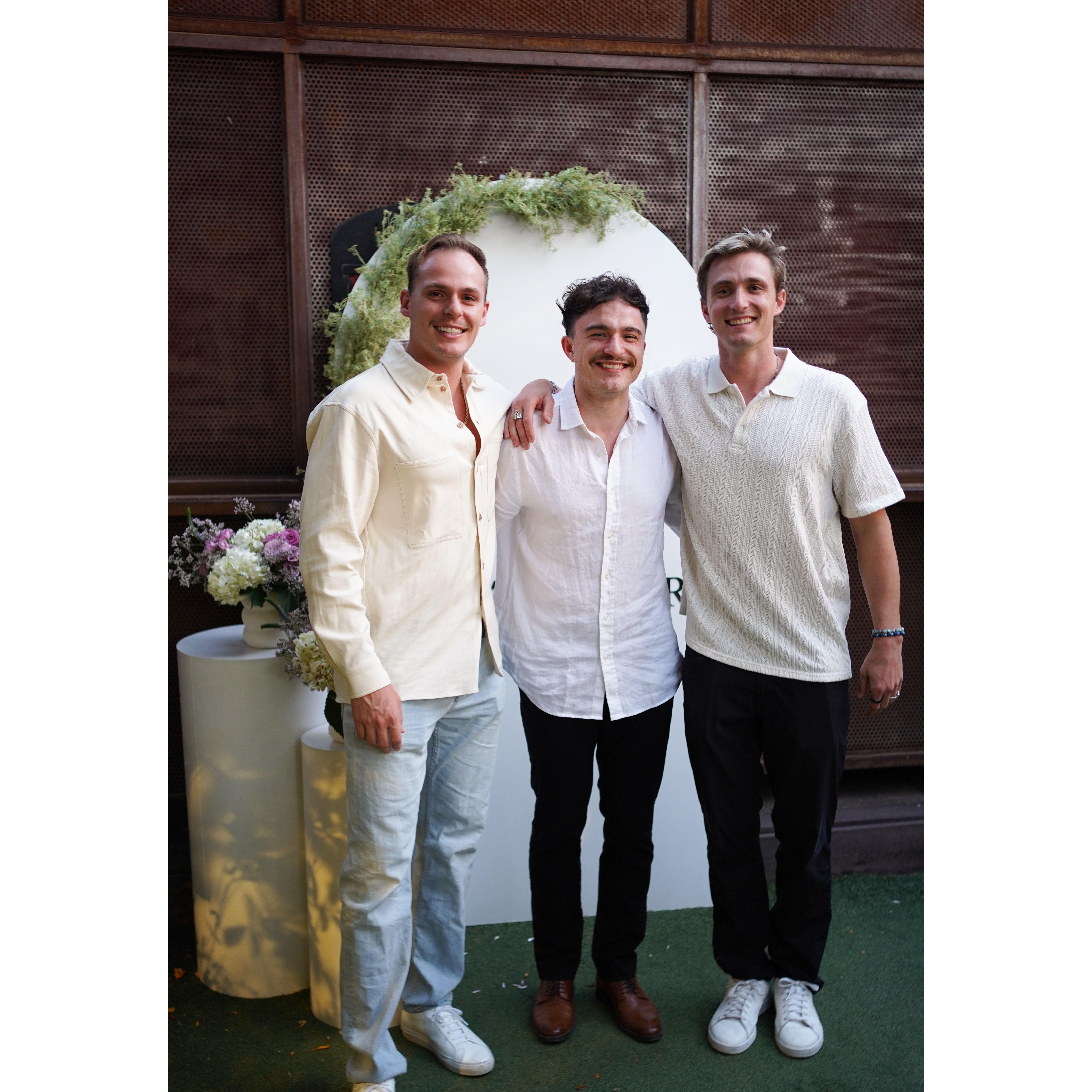 Dallin, Roger, and Tommy