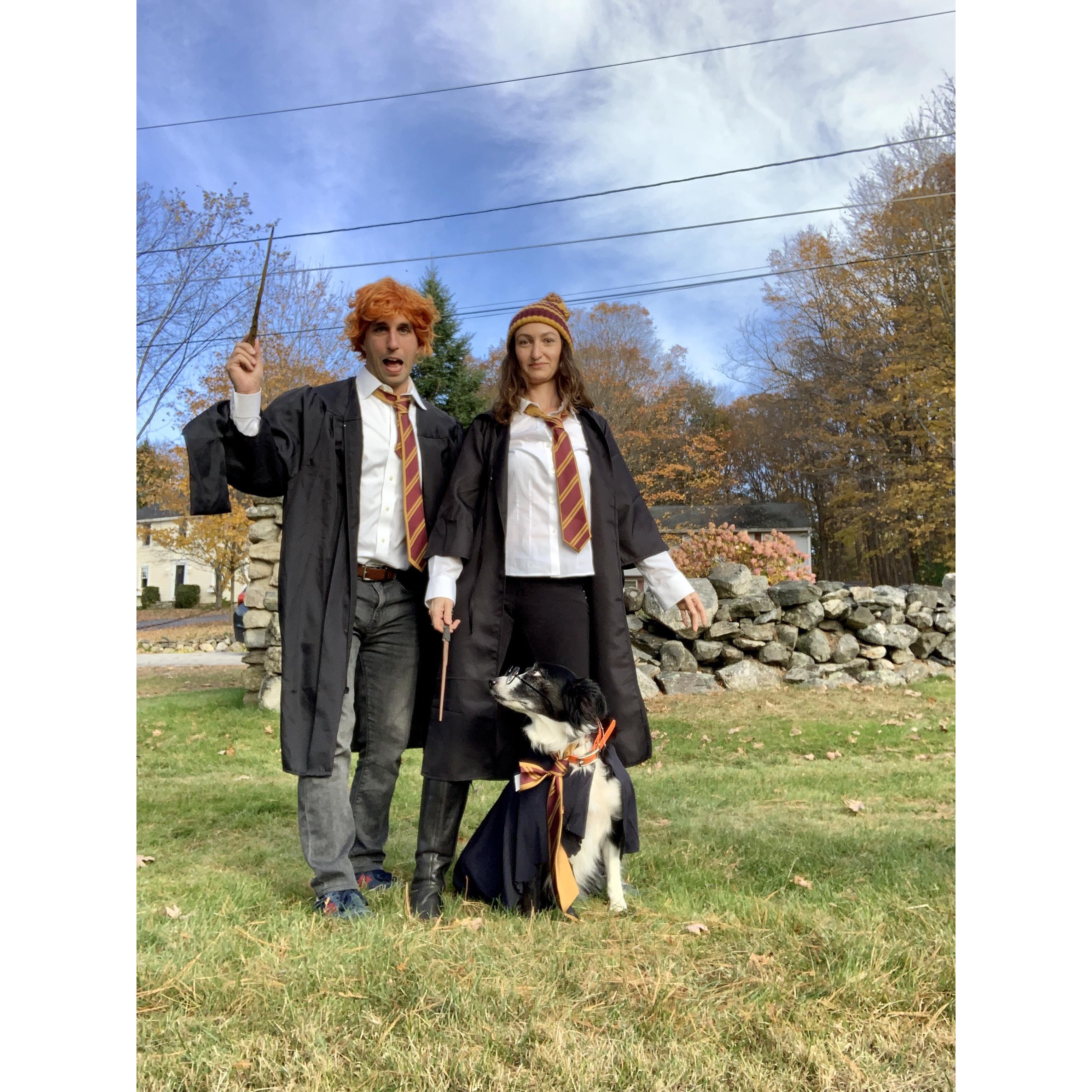 Our first Halloween together.