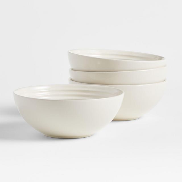Le Creuset ® Cream Cereal Bowls, Set of 4