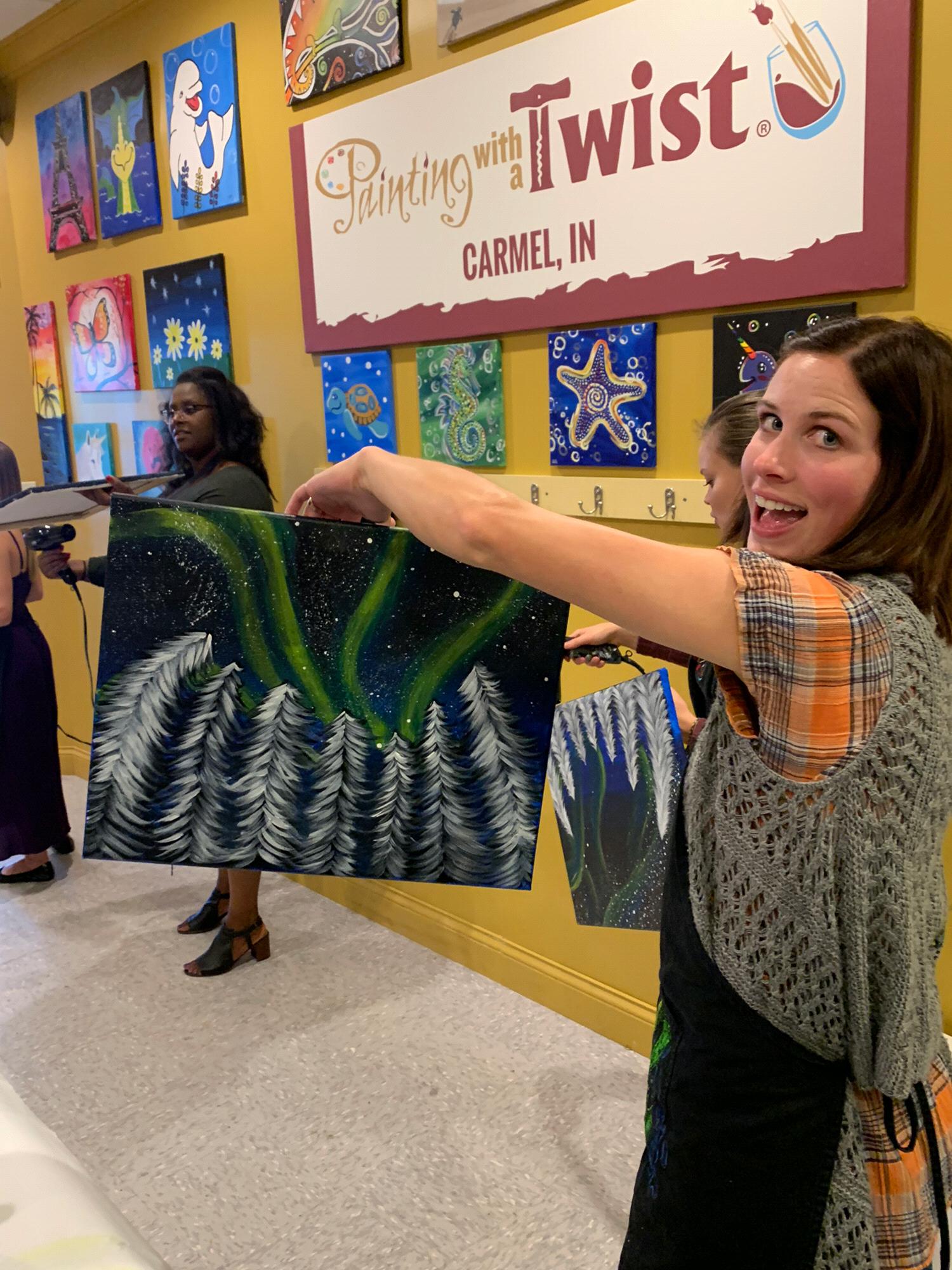 Tori!!! Bridal Shower 10/13/2019 at Painting with a Twist, Carmel, IN