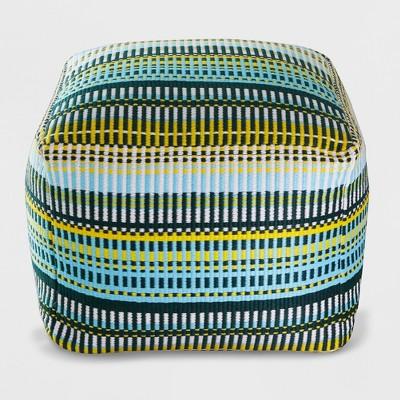 Wild Stripe Outdoor Pouf - Opalhouse™