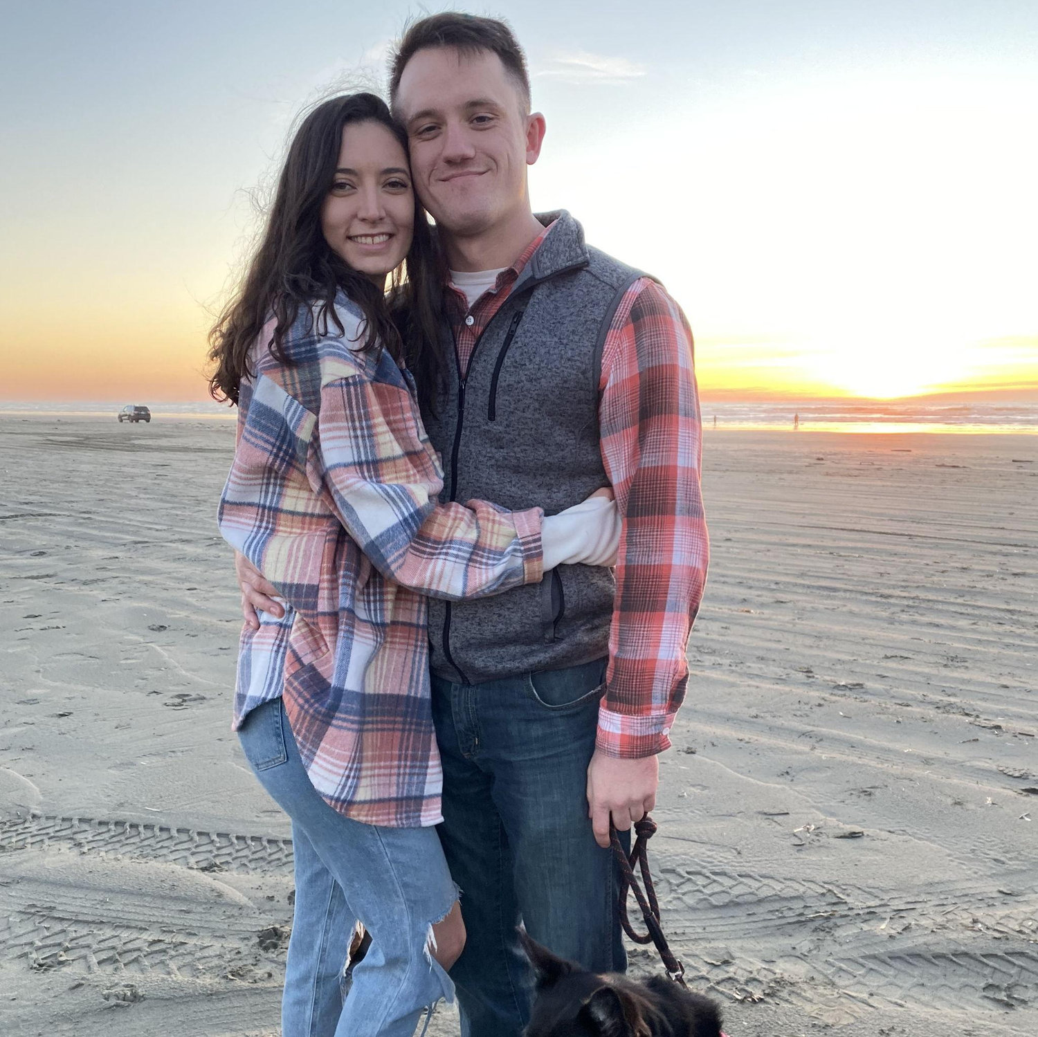 Amanda's favorite photo at Ocean Shores with Pepper. (NOV 2022)