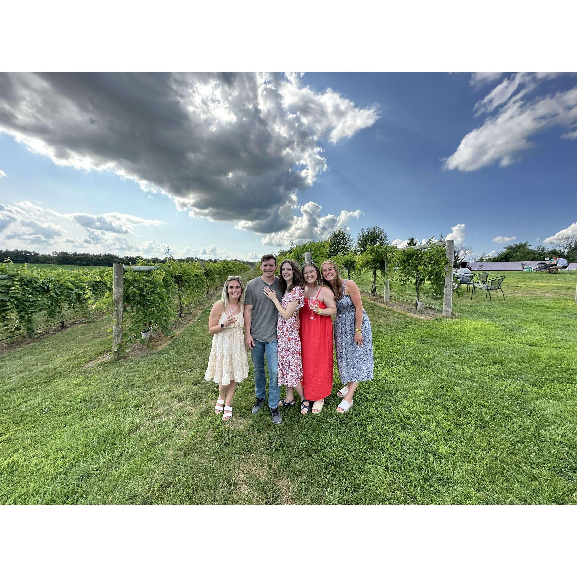 We meet these people at the vineyard i proposed at they where very nice.