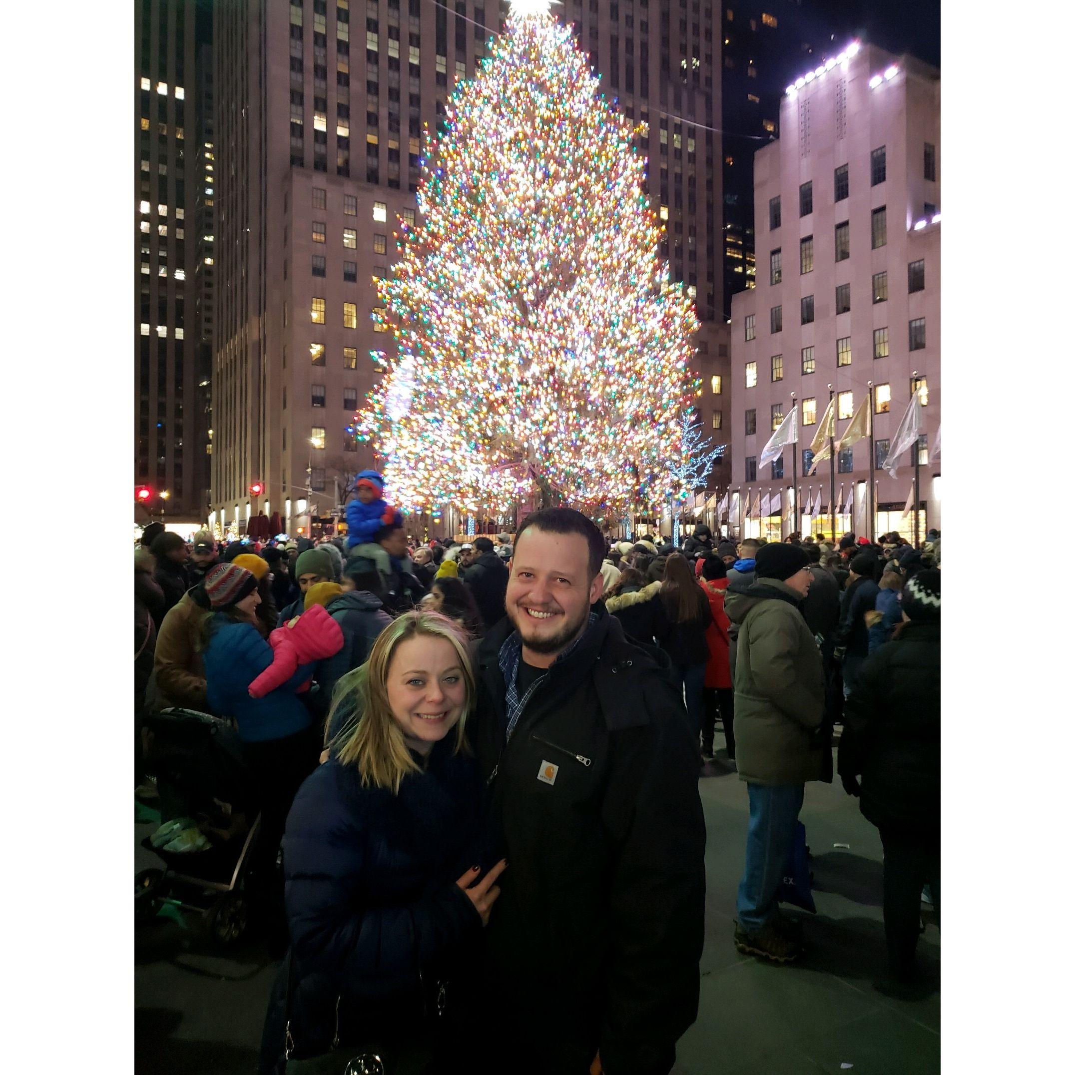 Rockefeller Center Christmas Tree, December 2018