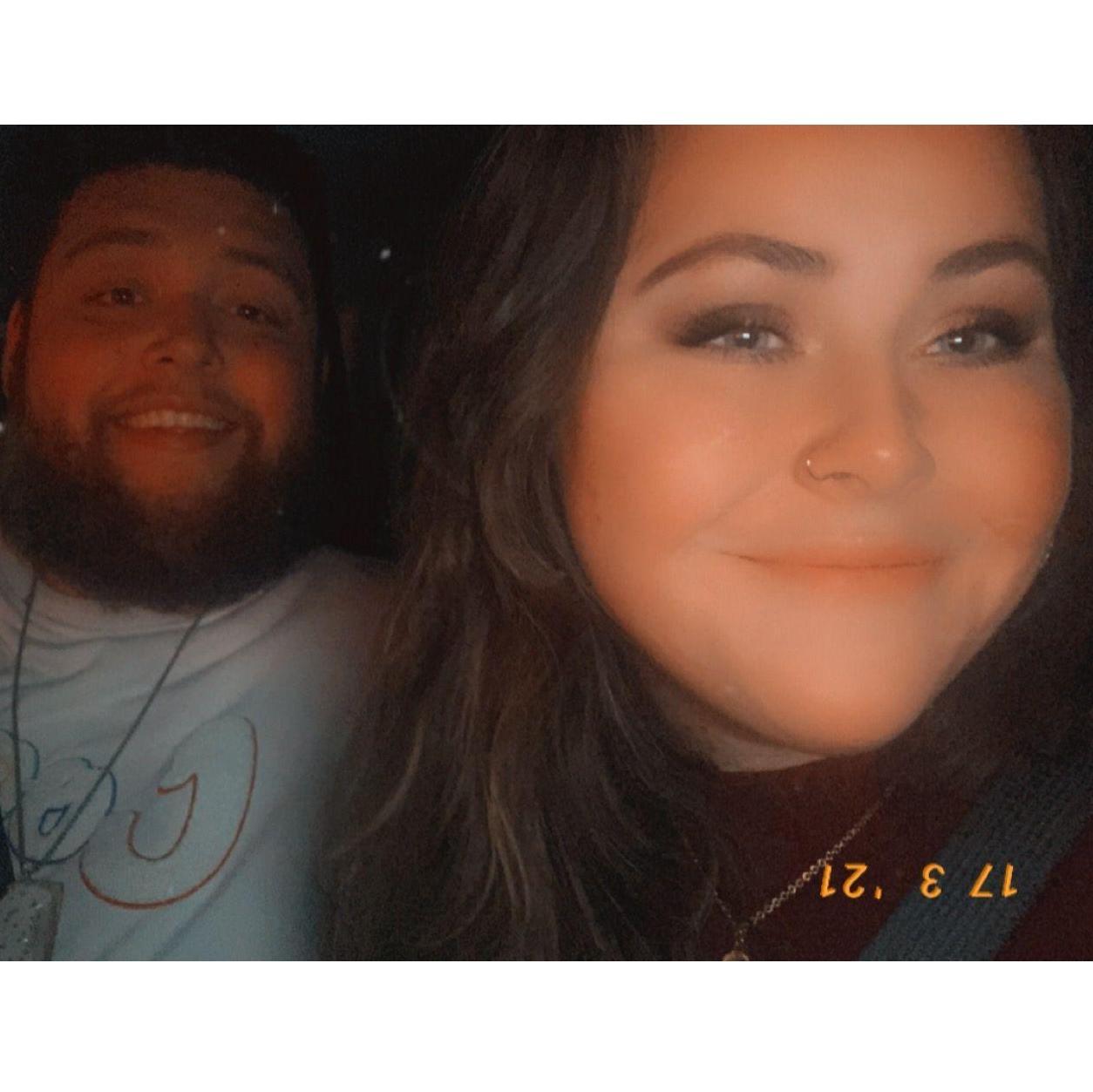 Our first date!