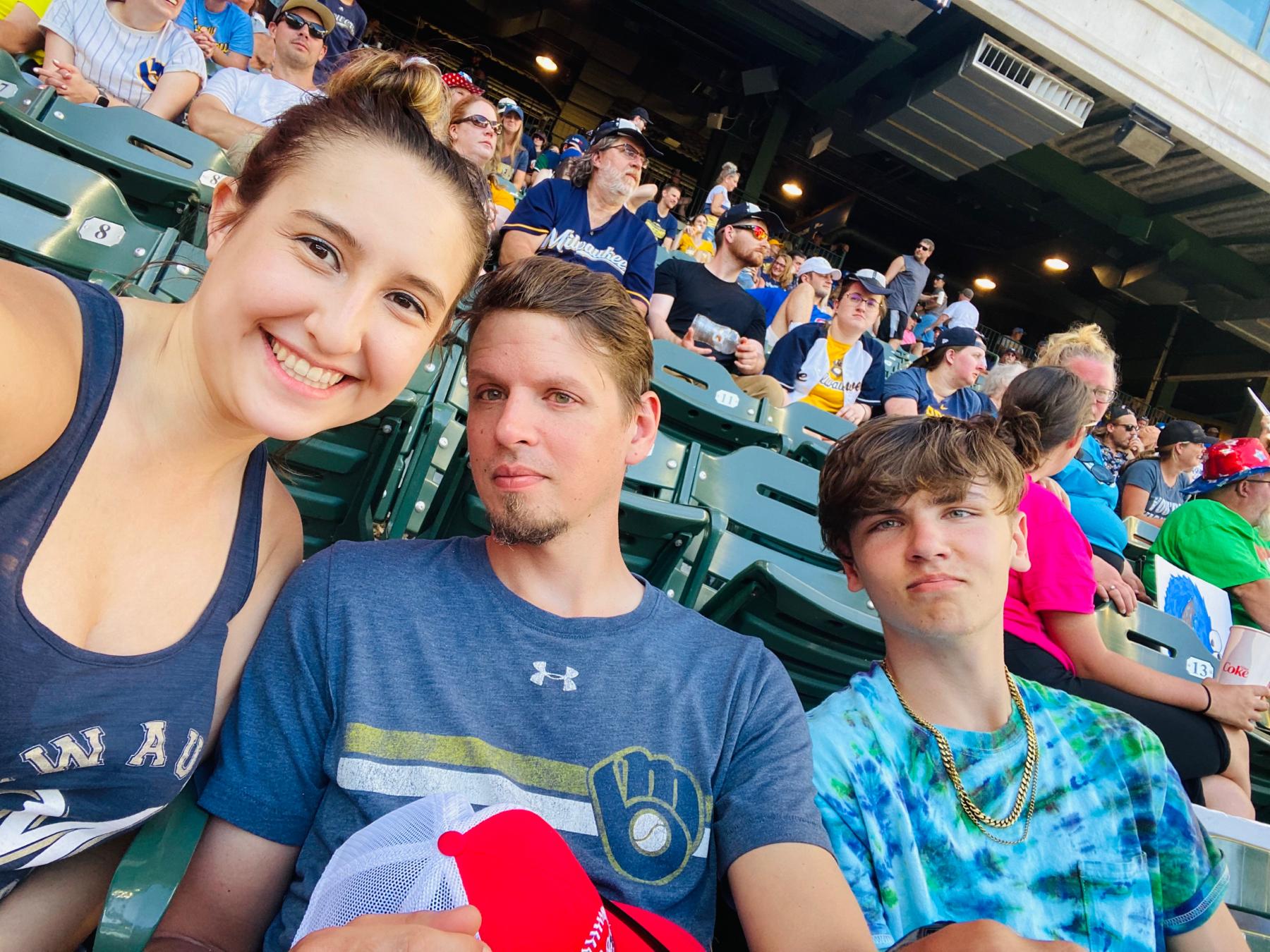 First brewers game.