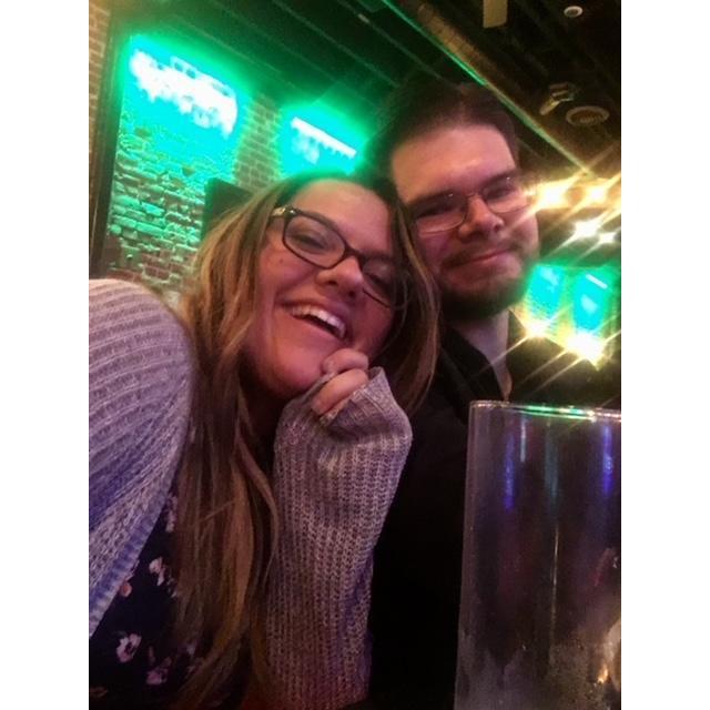 Kristin's first bar experience on her 21st birthday!