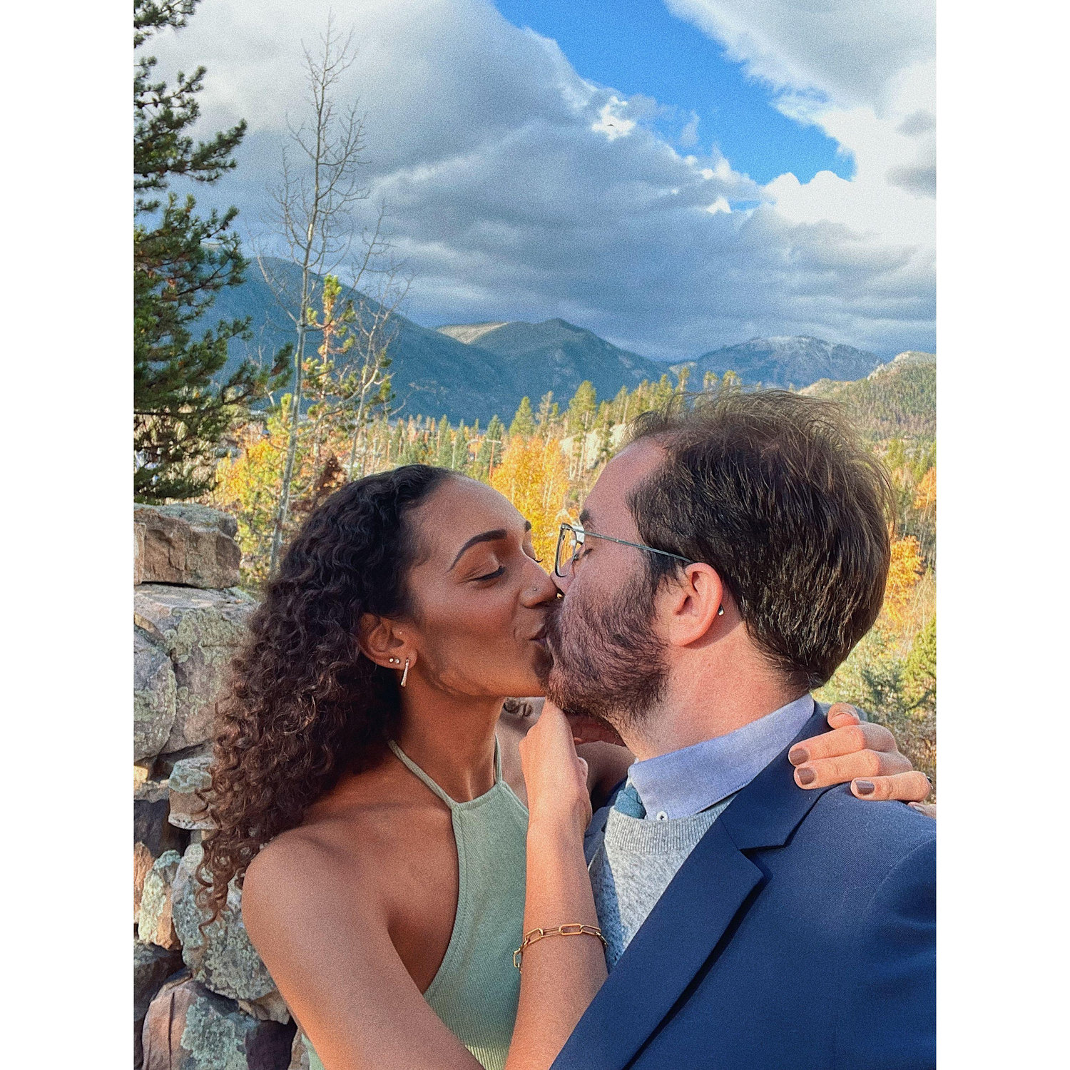 In CO for a wedding not knowing it would be where we celebrate ours<3