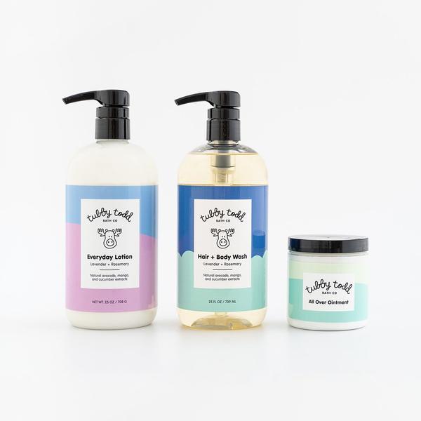 Tubby Todd Fragrance Free Baby Bundle