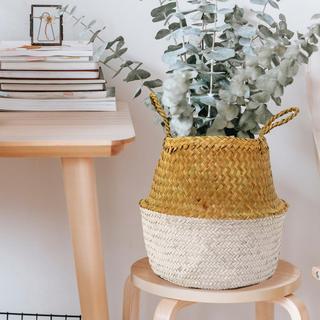 Seagrass Basket with Handles