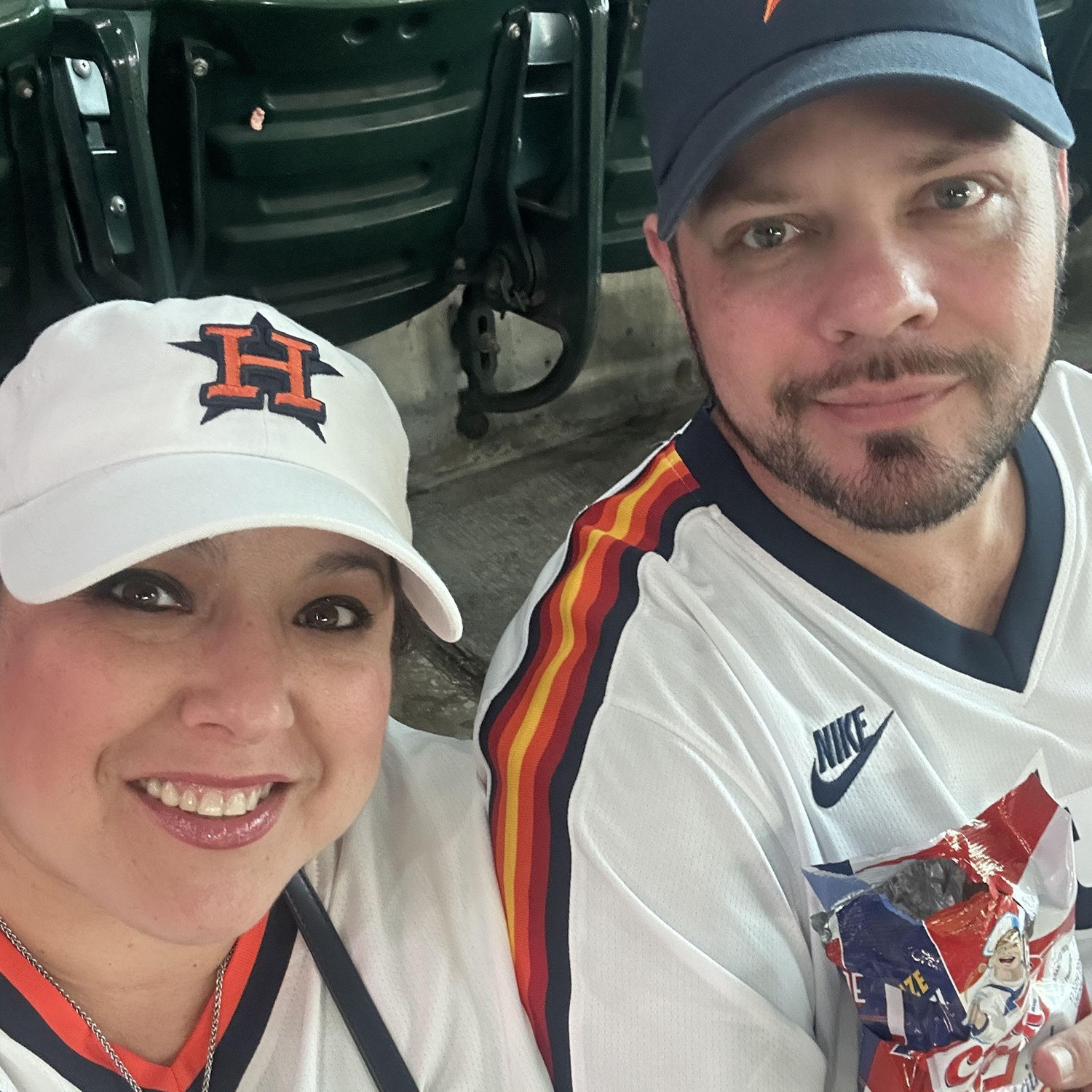 First Astros Game! WE WON!
