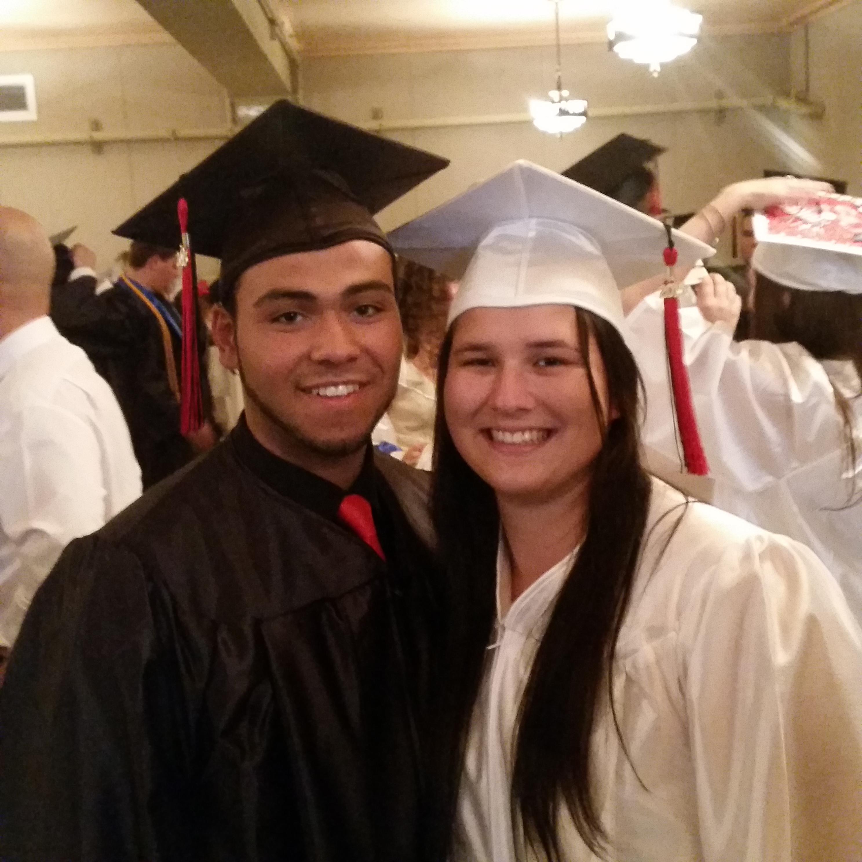 A couple who graduates together stays together