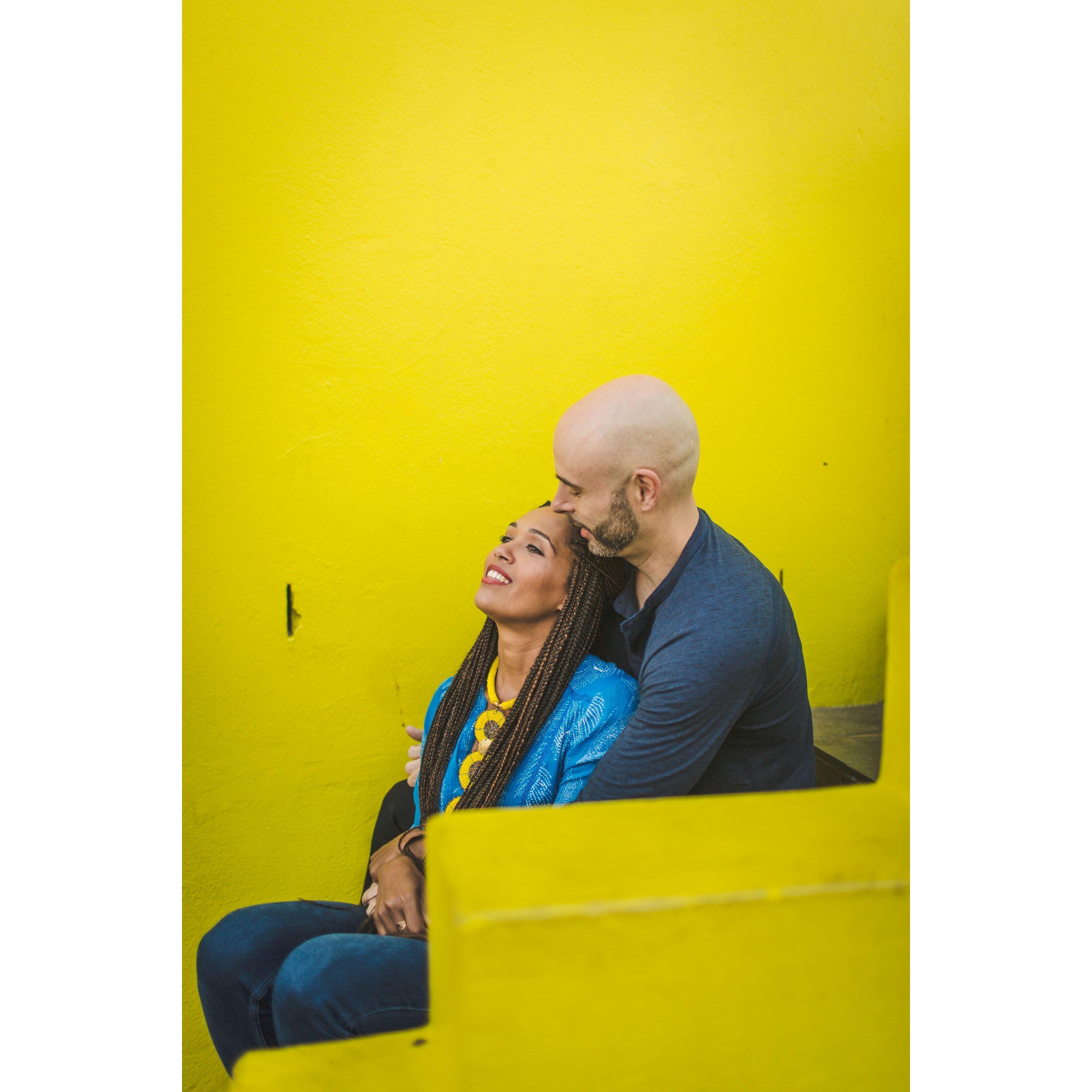 One of Zoey's favorite things about John is that he has the best hugs. They are big and generous, she can get lost in them and everything slips away. He also makes the best popcorn and humus...ever!