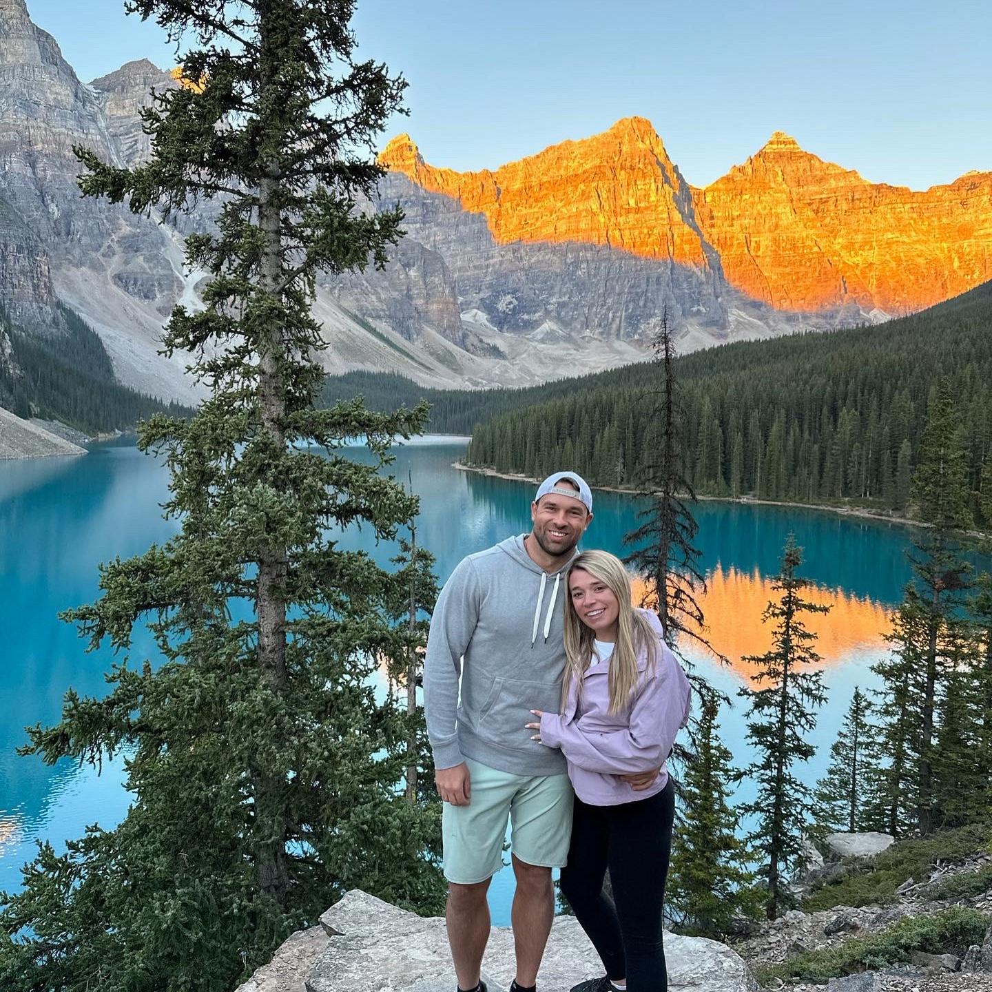 Seeing the world together: Moraine Lake, Banff!