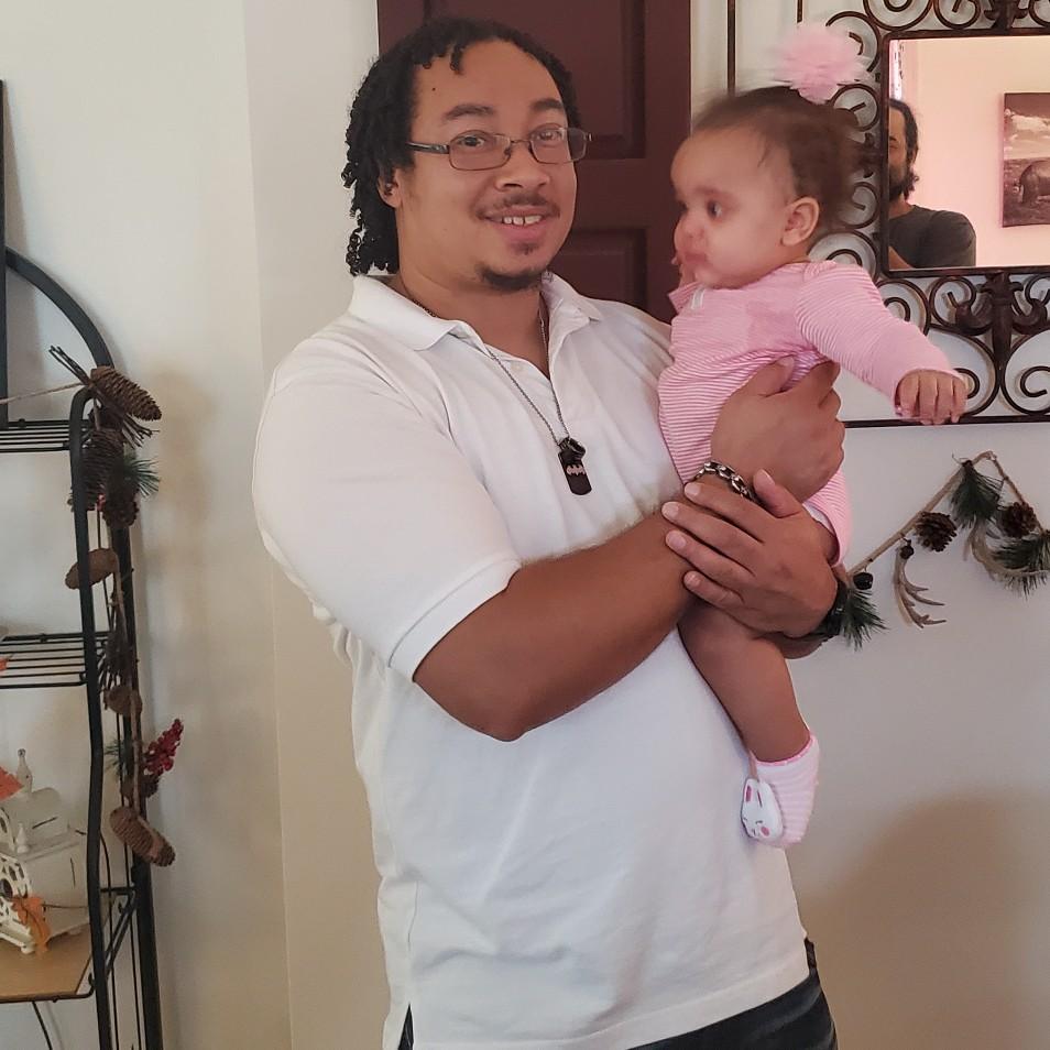 Brian first introduction with his niece a proud moment as uncle