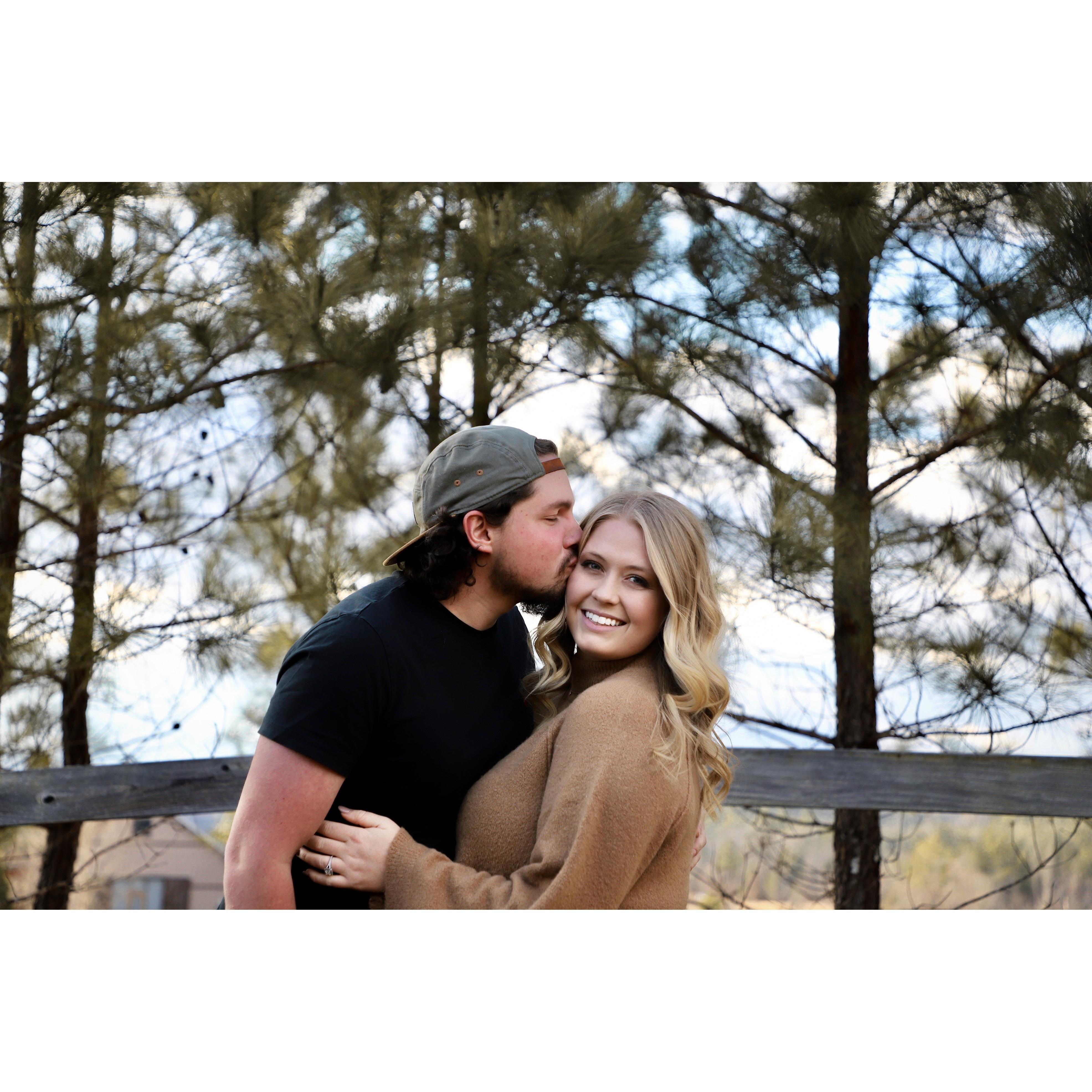 The day we toured and chose our venue!