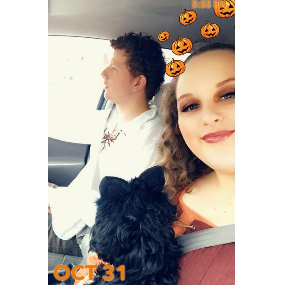 First Halloween, yes, my dog is a "cat"
