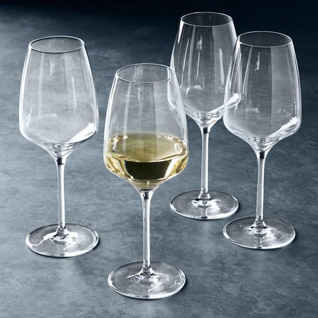 A Coste Etched Wine Glasses by Athena Calderone