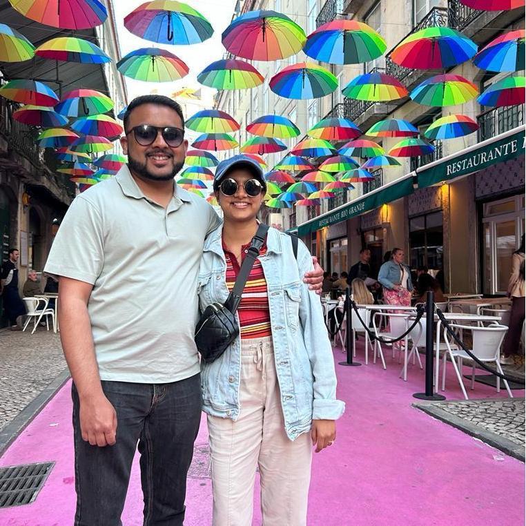 In Pink Street, Lisbon