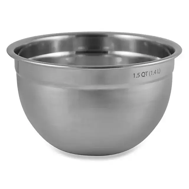 Stainless Steel 1.5 qt. Mixing Bowl