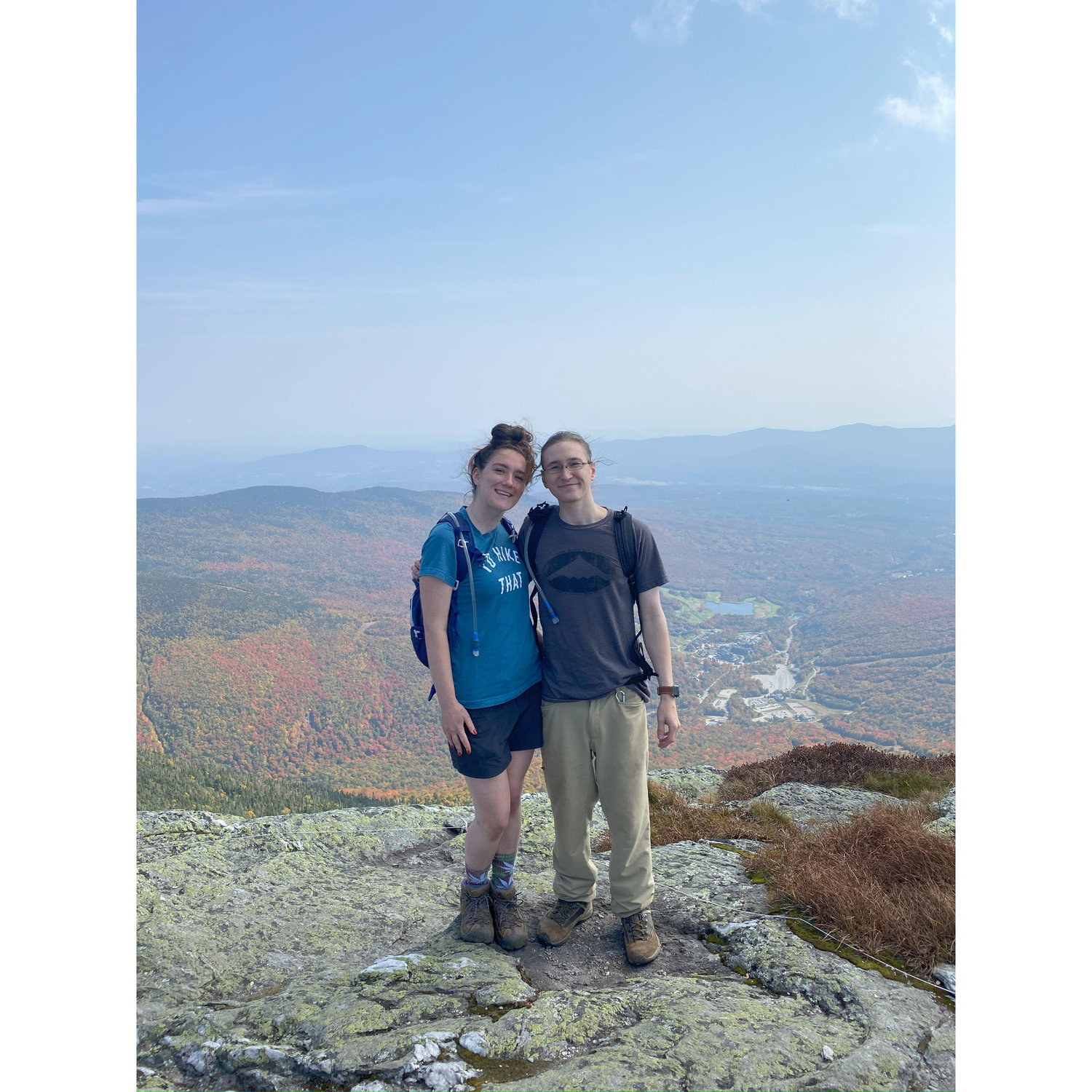 Hiking Mt. Mansfield, 2020