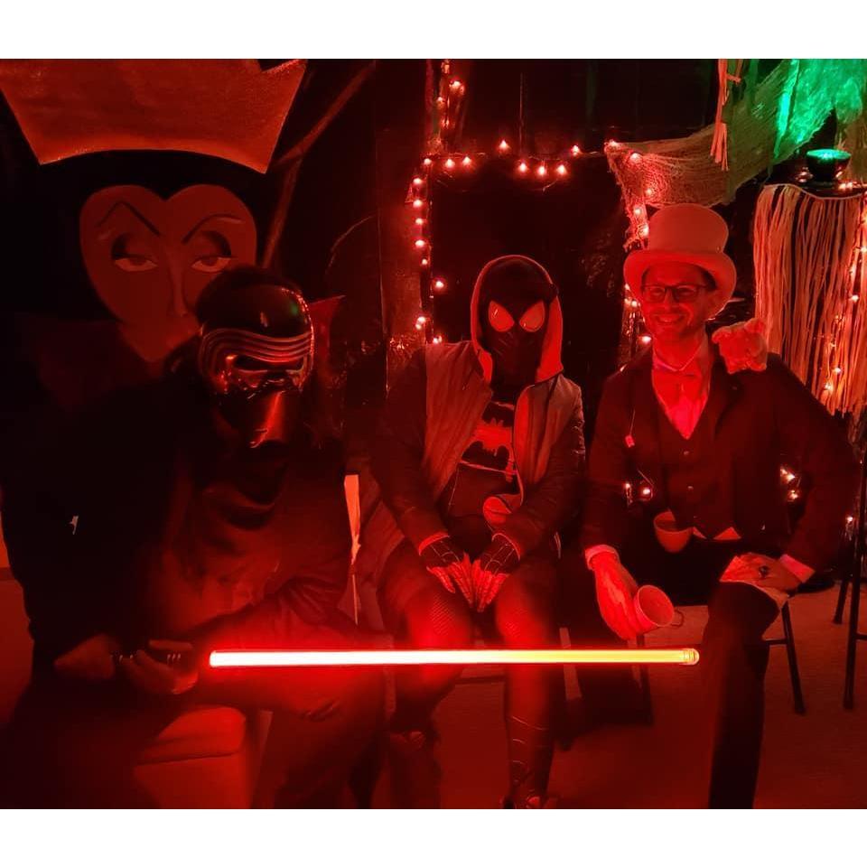Halloween pals, Josh, Jake, and Erik