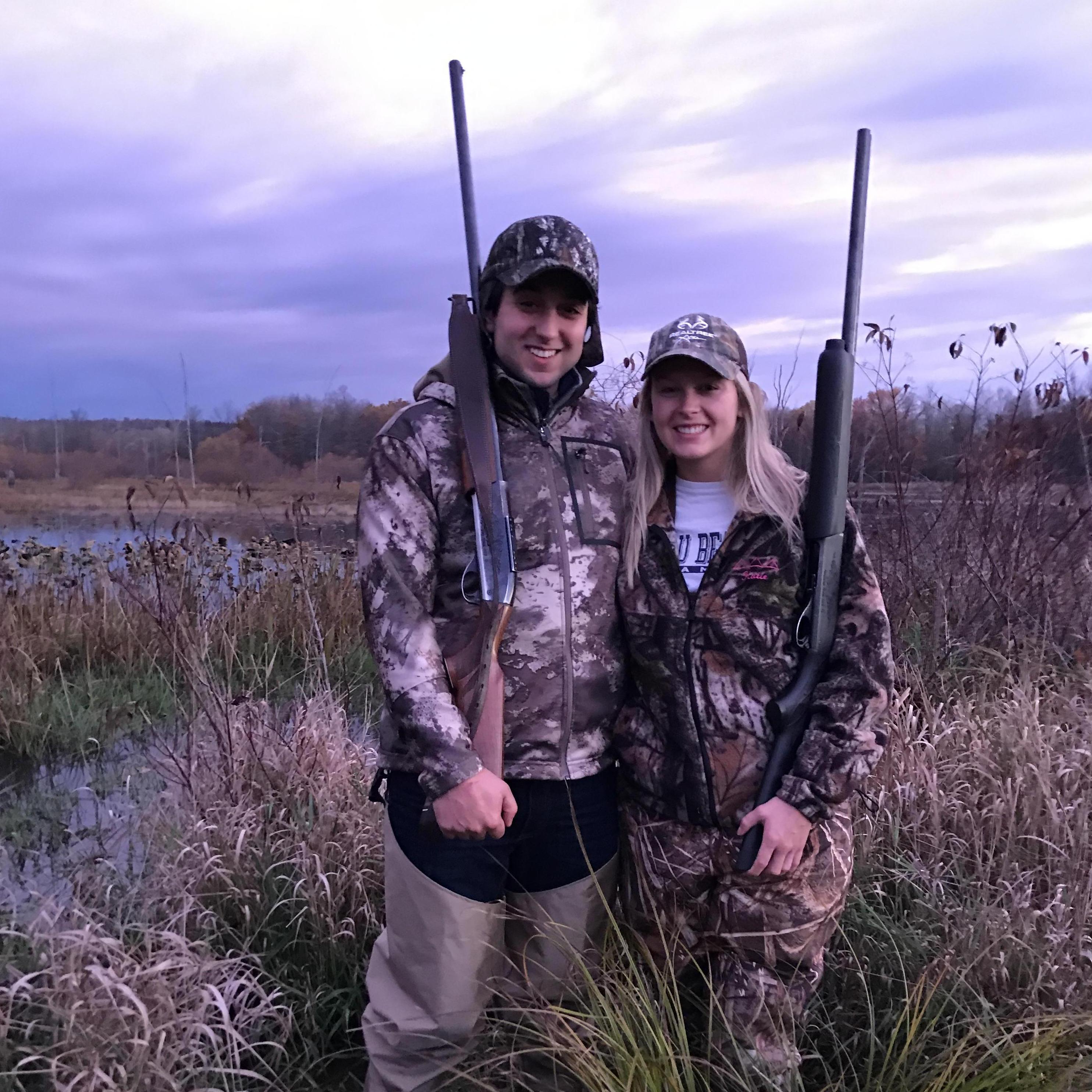 Trying to hunt some ducks!