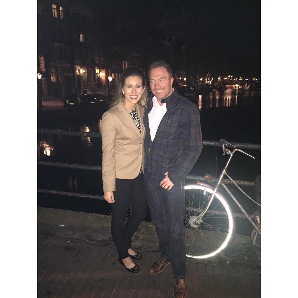 Amsterdam on Friday, October 13th when Brian told Megan he loved her for the first time