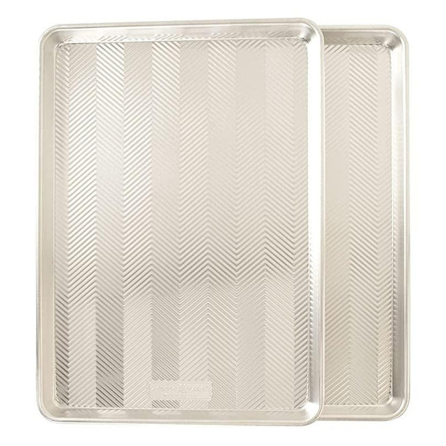 Nordic Ware Big Sheet Prism Baking, 2 Pack, Natural