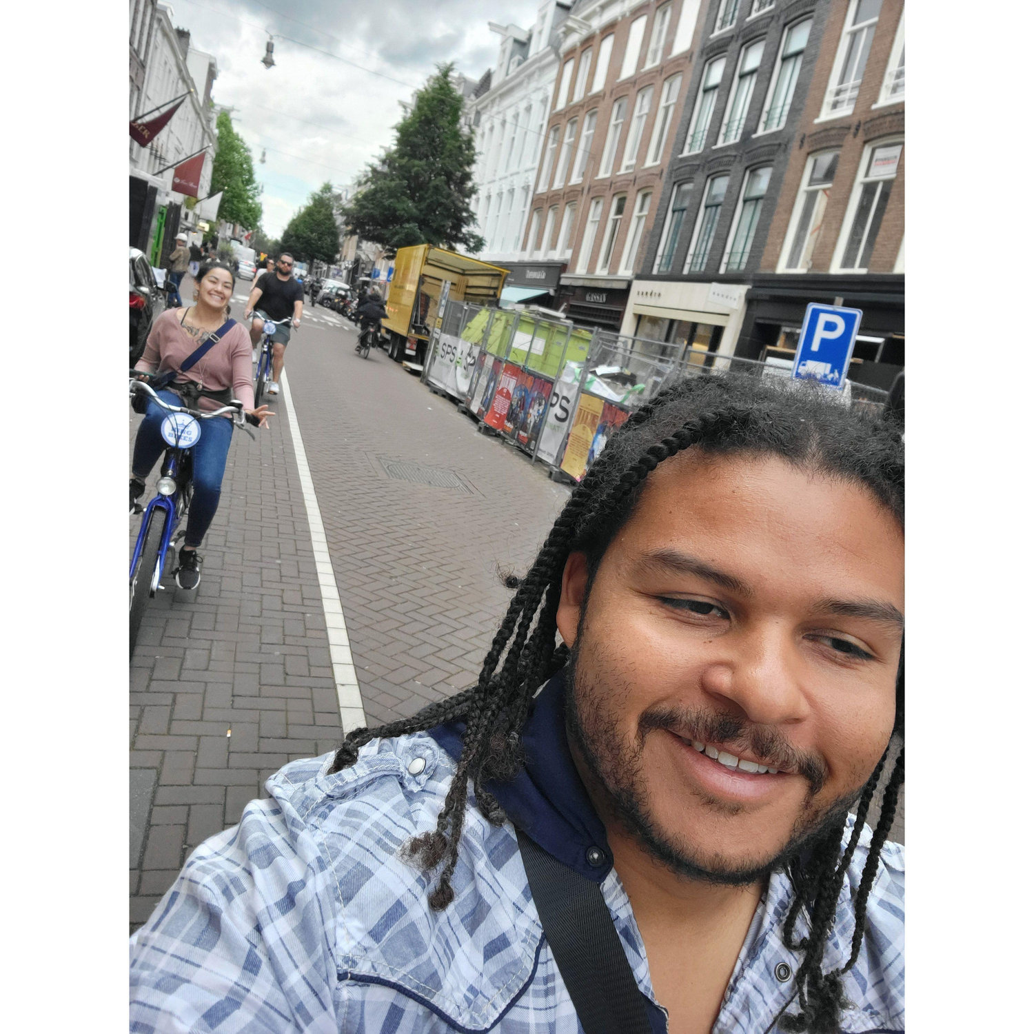 Baltic Sea 2024- Bike ride through Amsterdam
