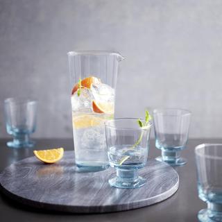 Luna 5-Piece Recycled Handblown Glass Entertaining Set