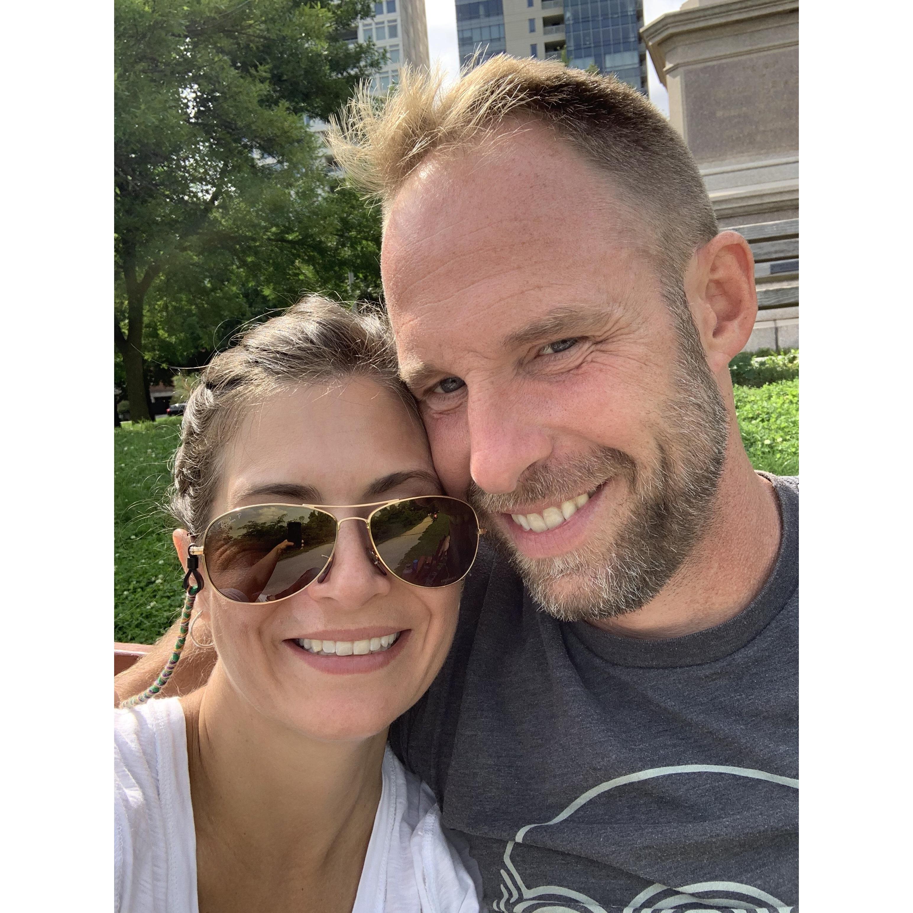 This was the moment we decided to get rid of the dating apps and make it official. Also, Erin decided to stay an extra week and visit Manitowoc.