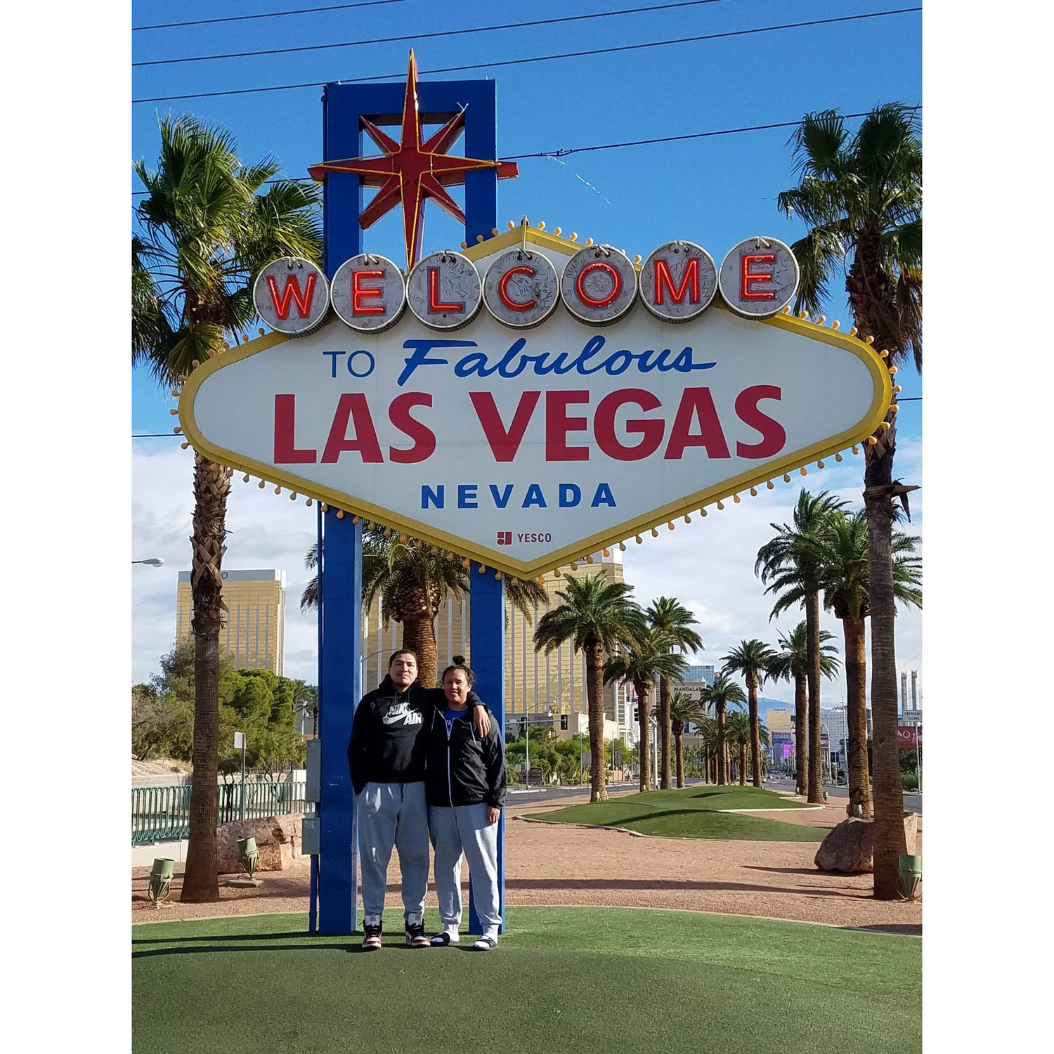 Another roadtrip, this time to Las Vegas. Channing's first time here :)