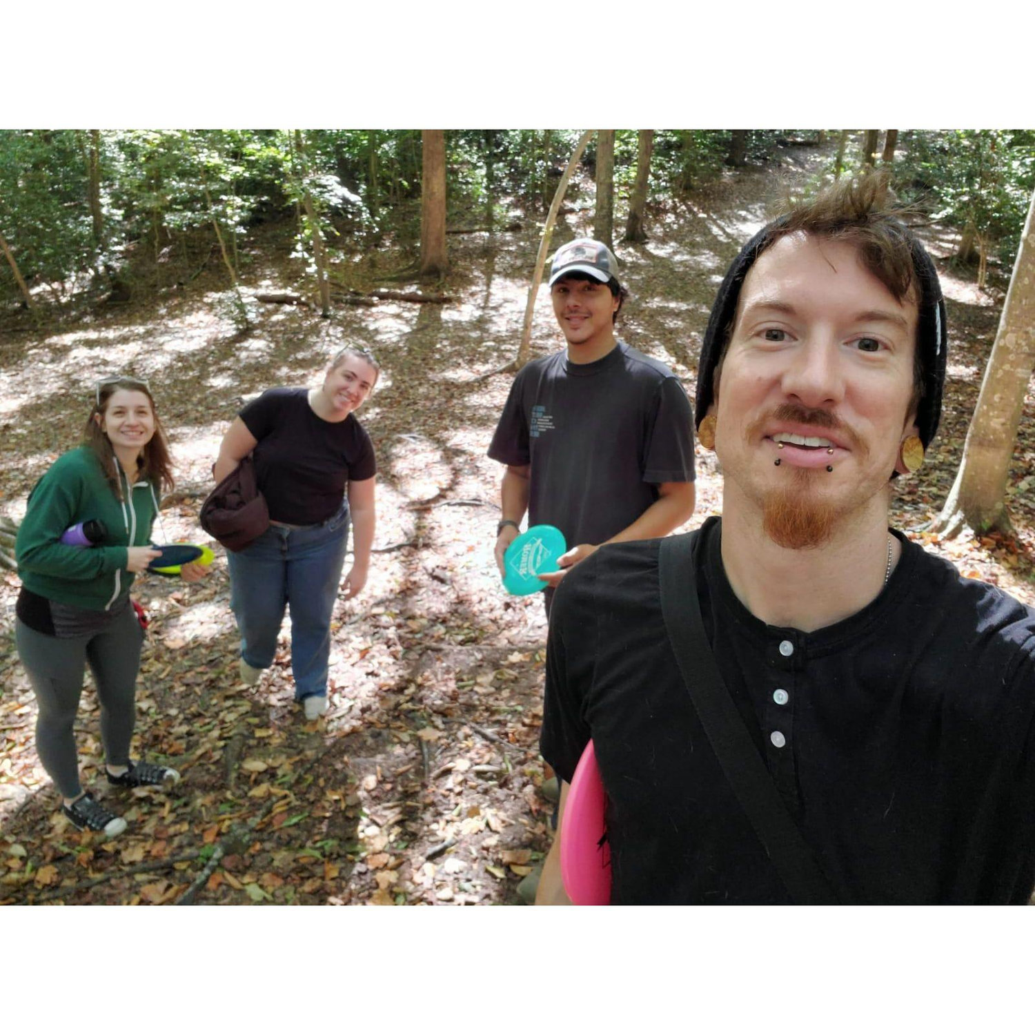 disc golf with friends!