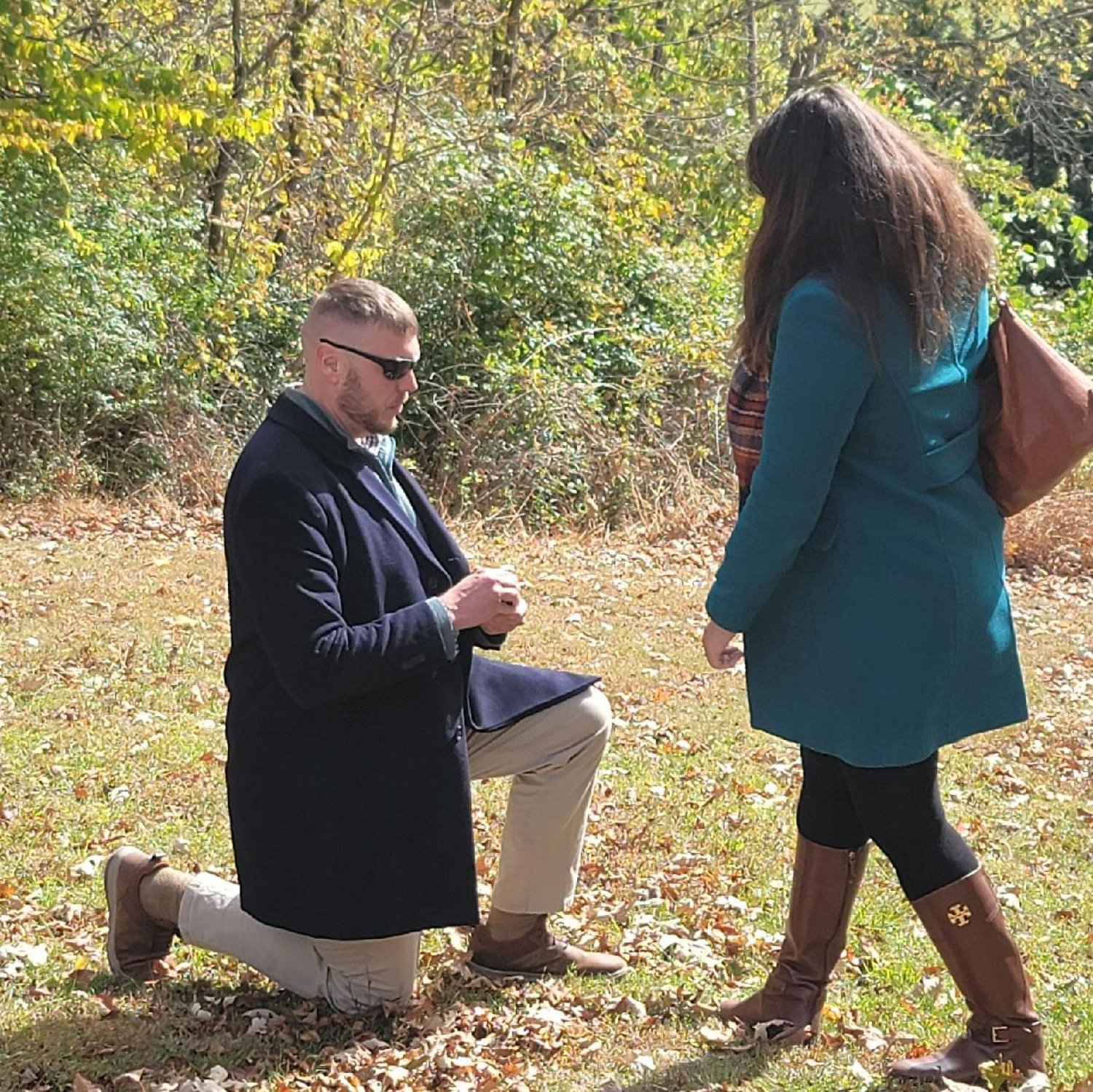 When he proposed- October 25, 2025