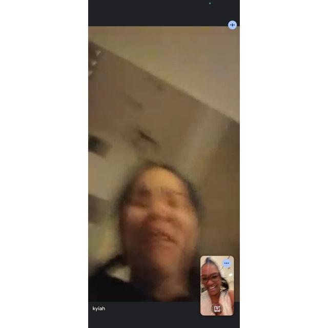 My sister reaction when we facetimed her and told her the news.